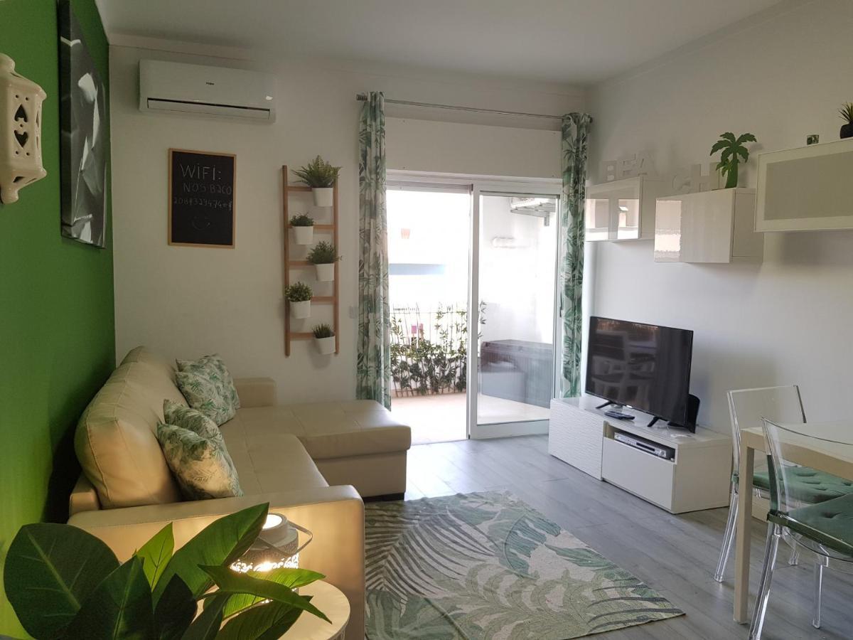 Apartamento T1 Boavista 6 Vista Mar Wi-Fi Ar Cond Quarteira Exterior foto